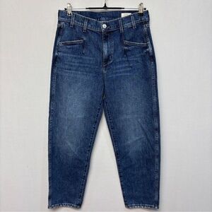 AYR The Beat Drop Relaxed Fit Dark Blue Jeans